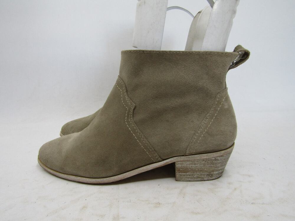 Sole society Womens Size 6.5 B Brown Suede Ankle Fashion Boots Bootie